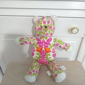vera bradley teddy bear
